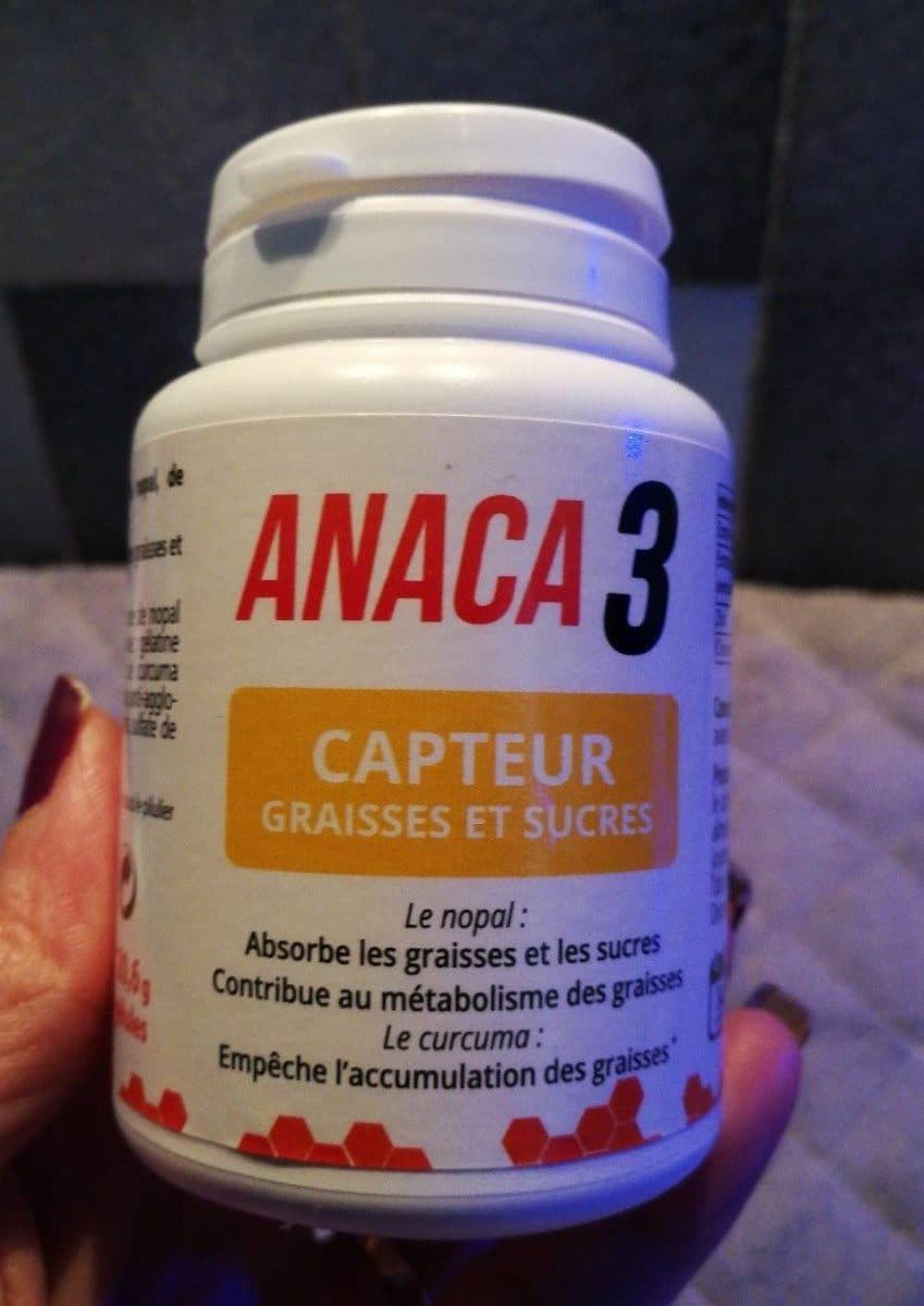 Open Food Facts Anaca3 Capteur De Graisses Et Sucres - Pilulier De packshot