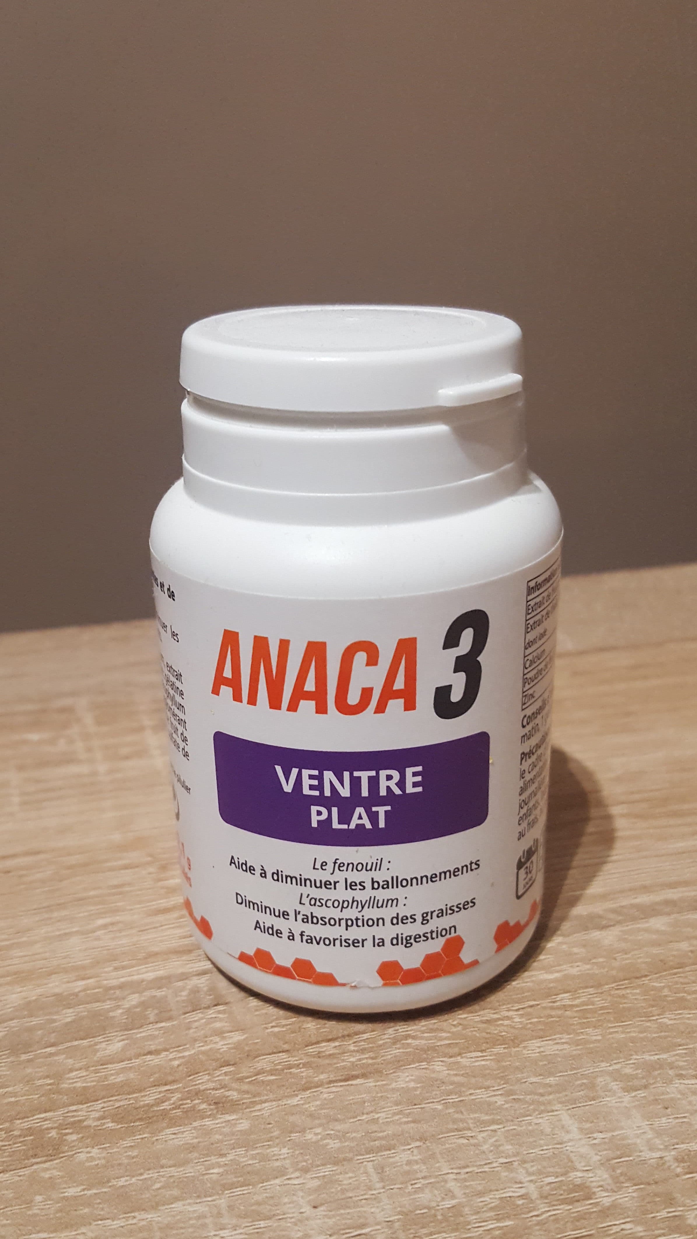 Open Food Facts Anaca3 Ventre Plat - Pilulier De packshot