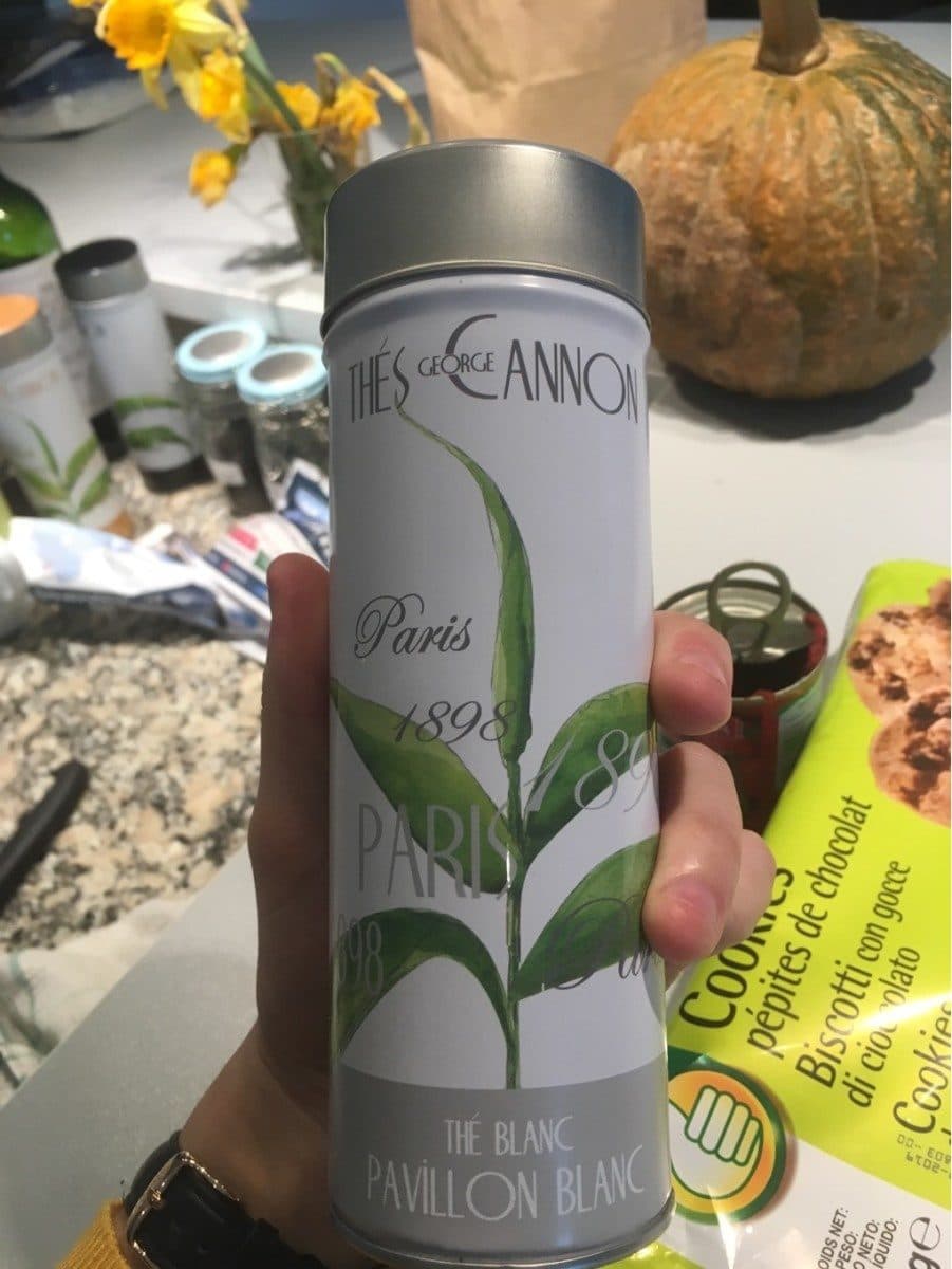 Open Food Facts Thé Blanc pavillon packshot