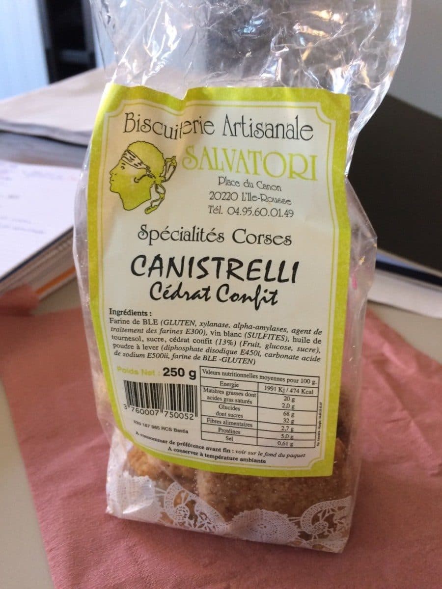 Open Food Facts Canistrelli Pepites de Chocolat packshot