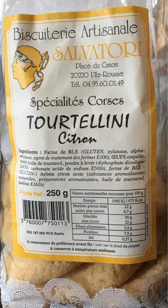 Open Food Facts [TOURTELLINI] citron packshot