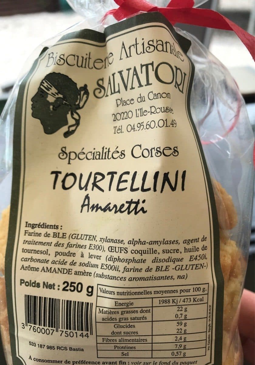 Open Food Facts Tourtellini amaretti packshot
