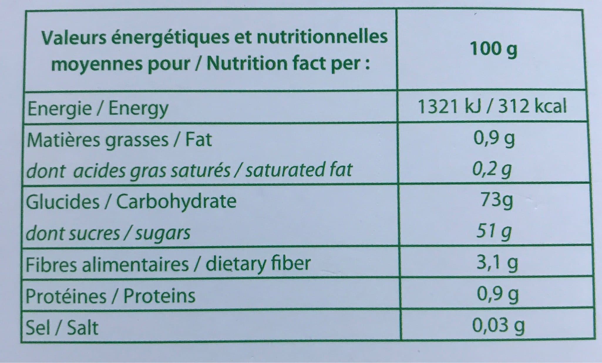 L'artisan Provençal Marrons glacés bio packshot