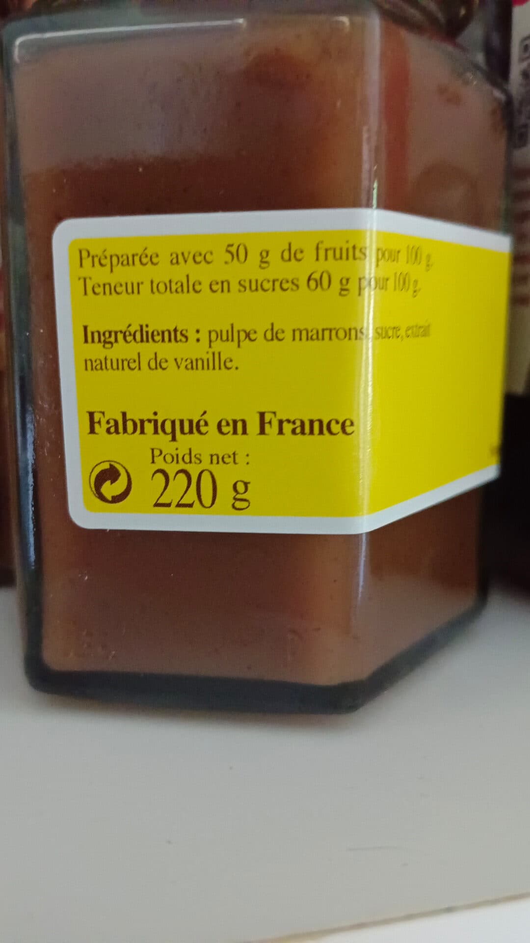 L'Artisan Provencal Creme de marron packshot