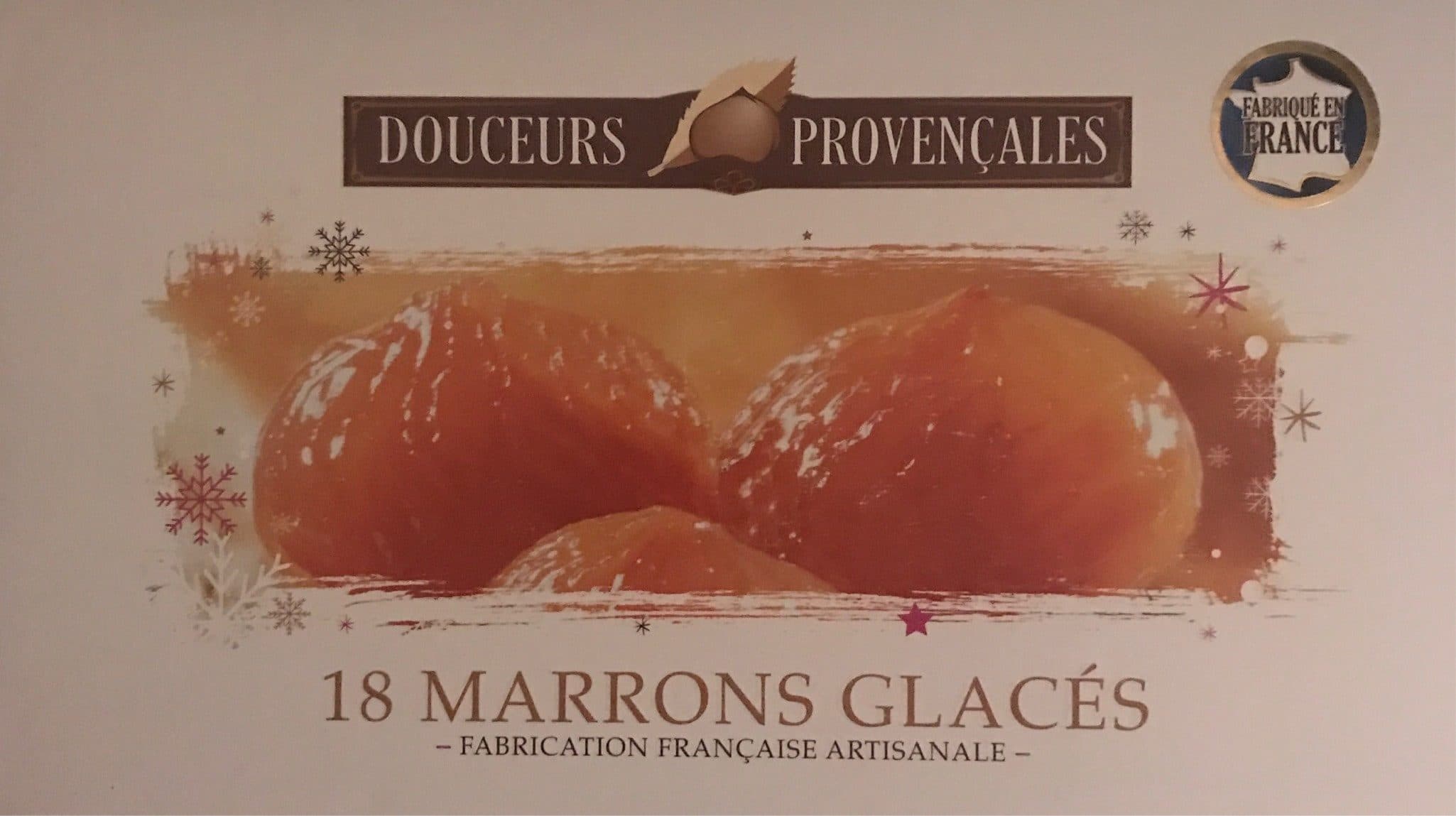 Douceurs Provençales Marrons Glacés packshot