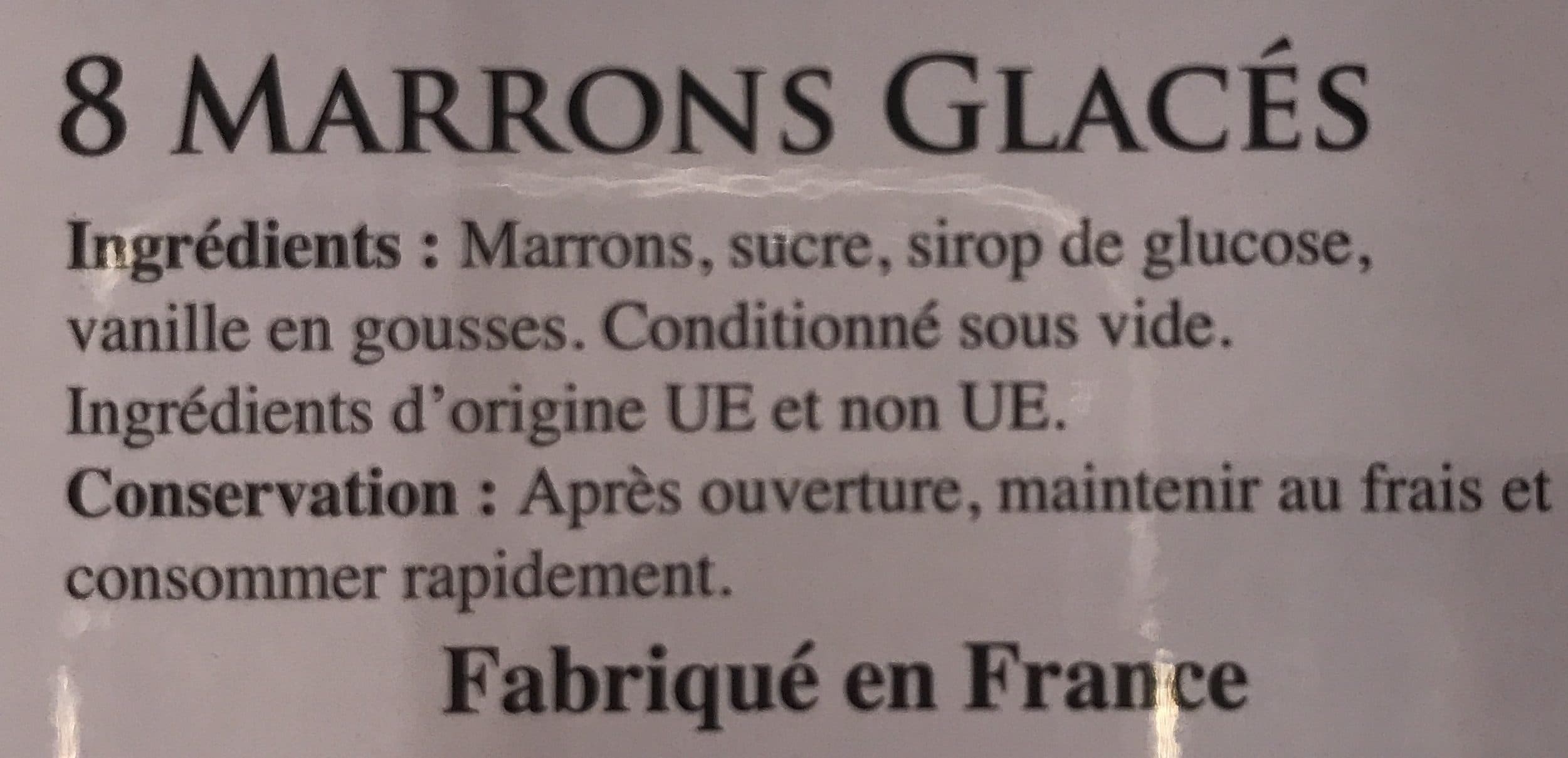 L'artisan Provençal Marrons glaces Artisan Provencal packshot