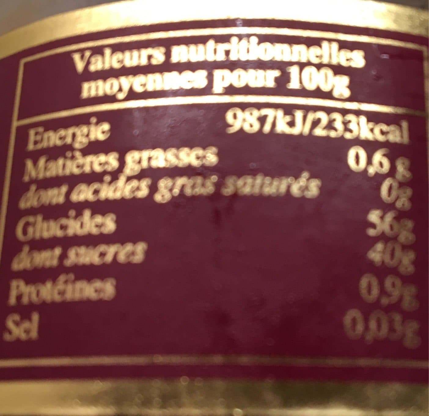 Confiserie Azuréenne Creme de marrons packshot