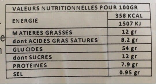 Les Fournées De La Vie Gache Vendeenne Les Fournees de la Vie packshot