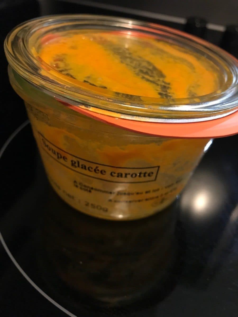 Open Food Facts Soupe glacée carotte packshot