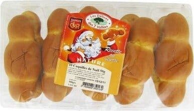 Les delices des 7 vallees Coquilles Delice des 7 Vallees De Noel nature packshot