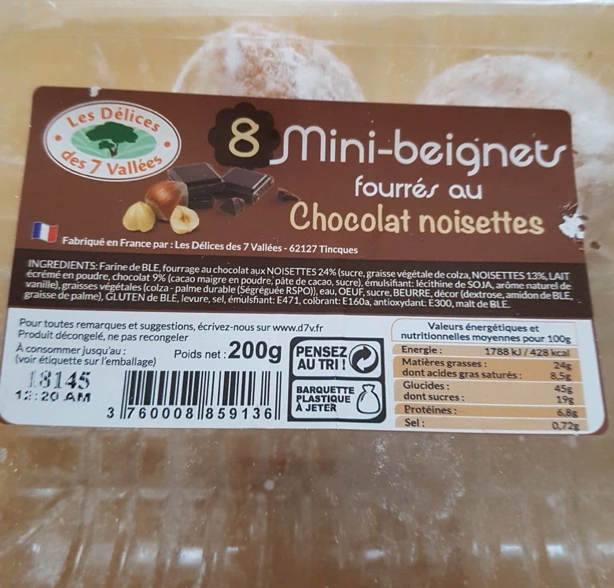 Les Délices des 7 Vallées 8 mini beignets packshot