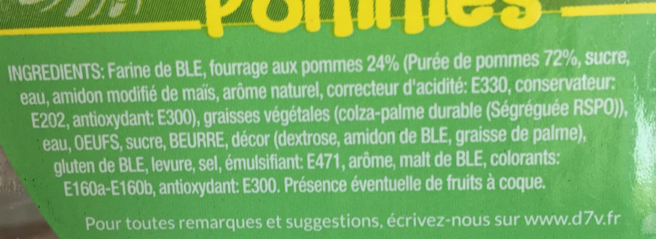 Les Délices des 7 Vallées Mini Beignets Aux Pommes x 8 + 4 Gratuits packshot