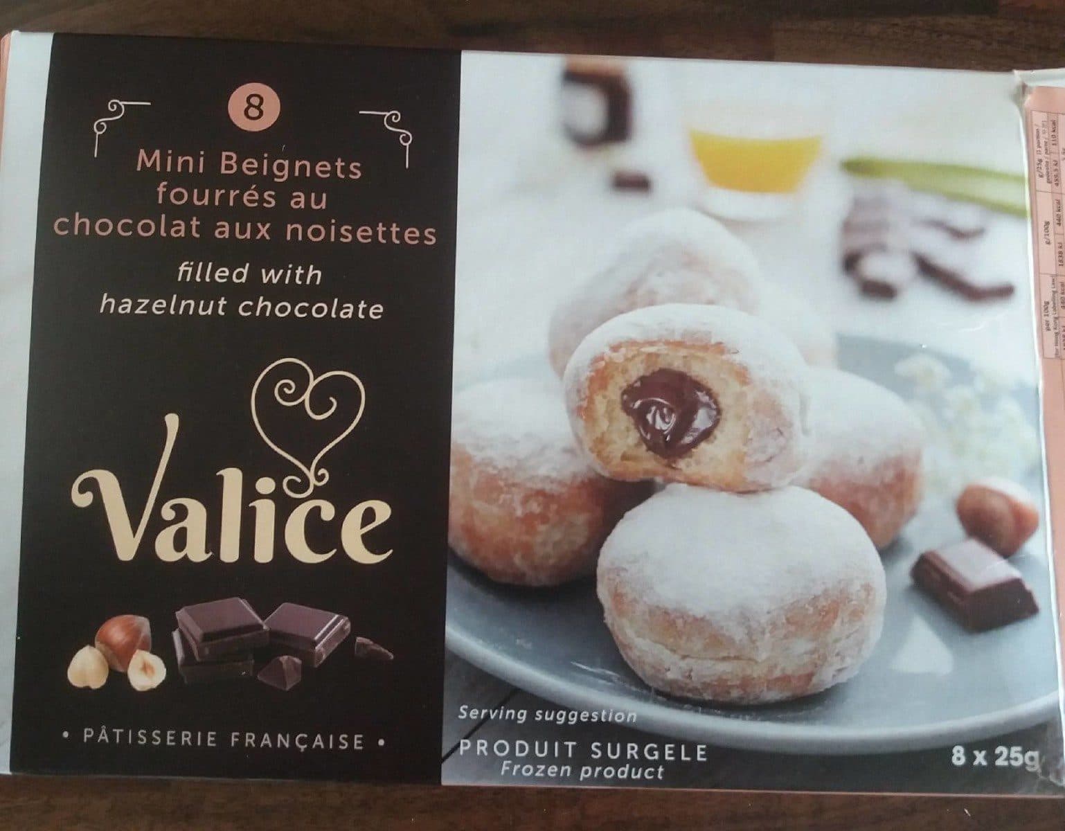 Open Food Facts Mini beignets choco noisettes packshot
