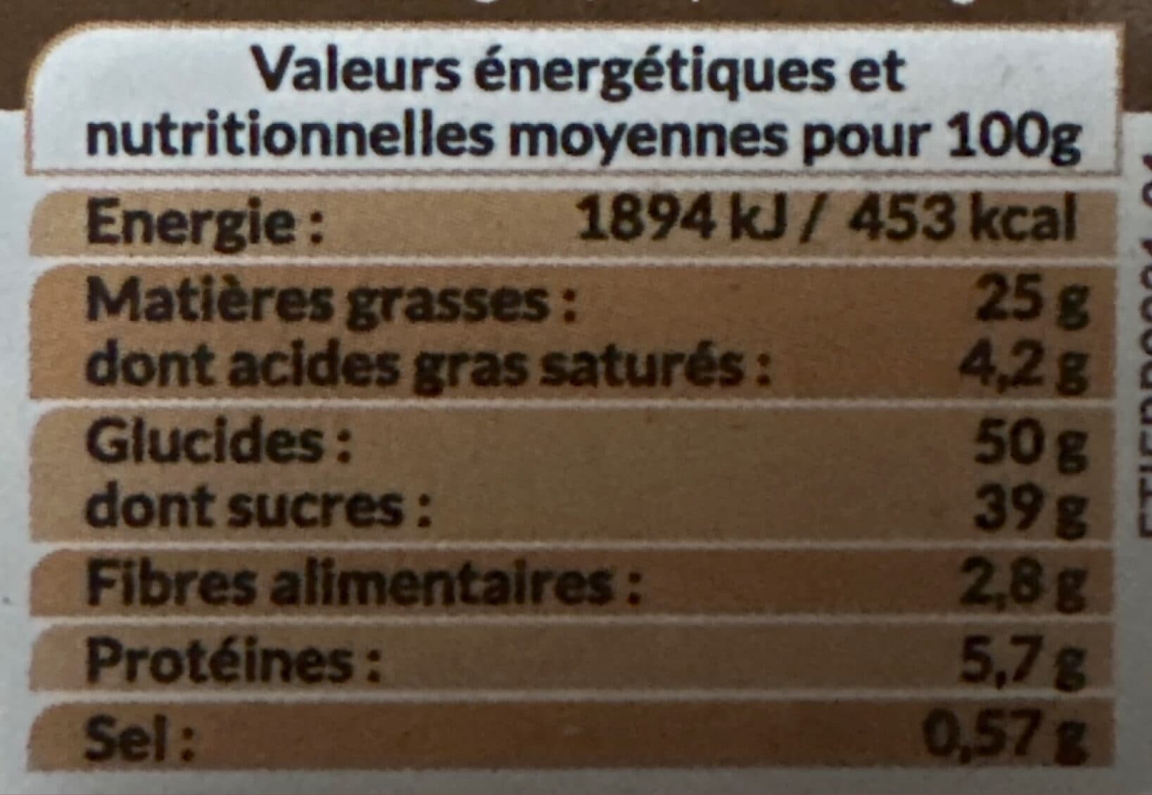 Les Délices des 7 Vallées 2 Muffins pâte à tartiner noisettes et caco packshot