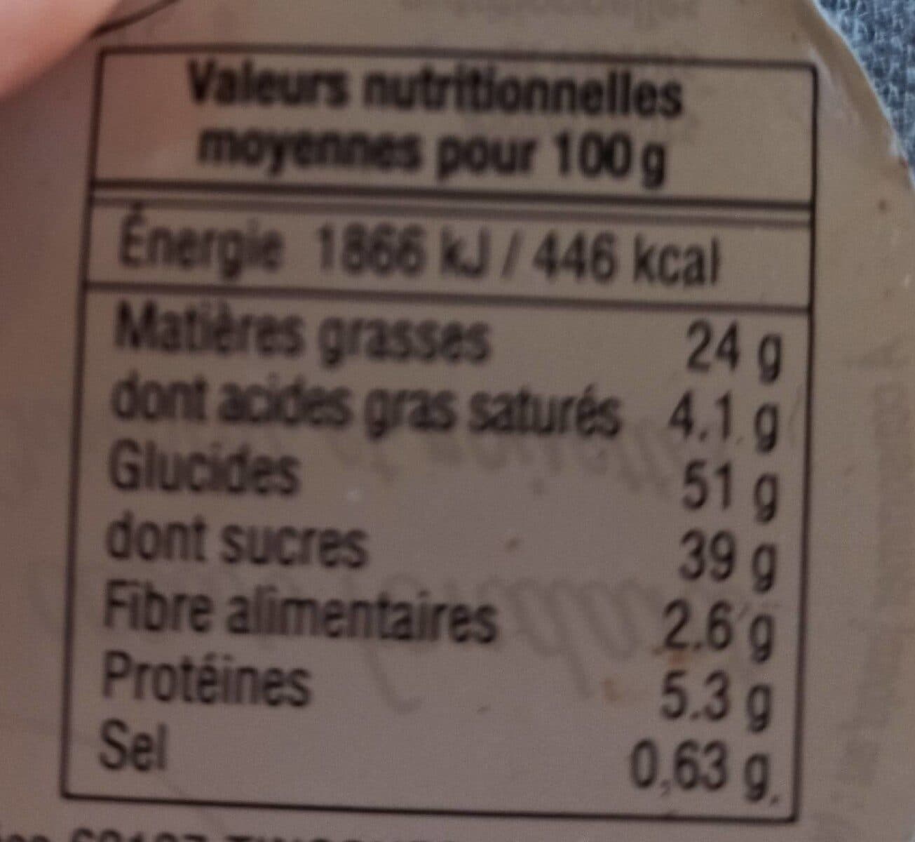 Les Delices Des 7 Vallées Muffins coeur fondant chocolat et noisettes packshot