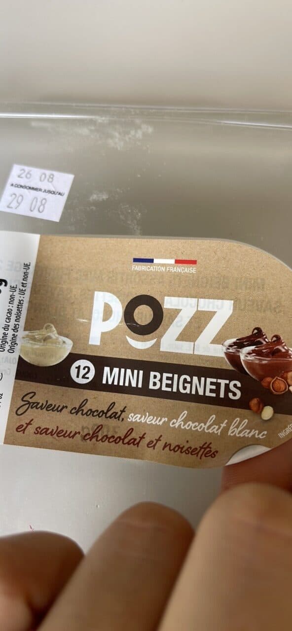 POZZ Mini beignets x12 packshot