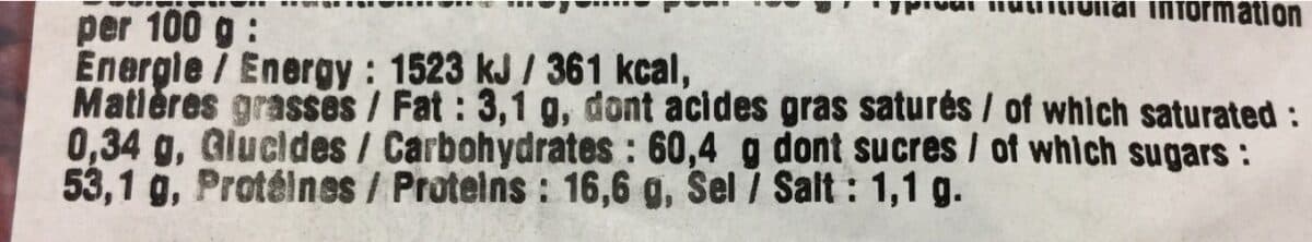 Open Food Facts Baies de goji packshot