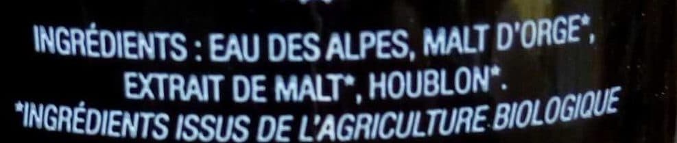 Les Brasseurs Savoyards Bière brune packshot