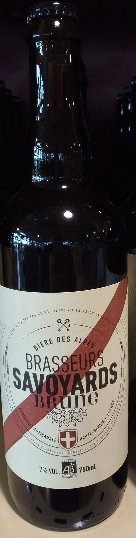 Les Brasseurs Savoyards Brune packshot