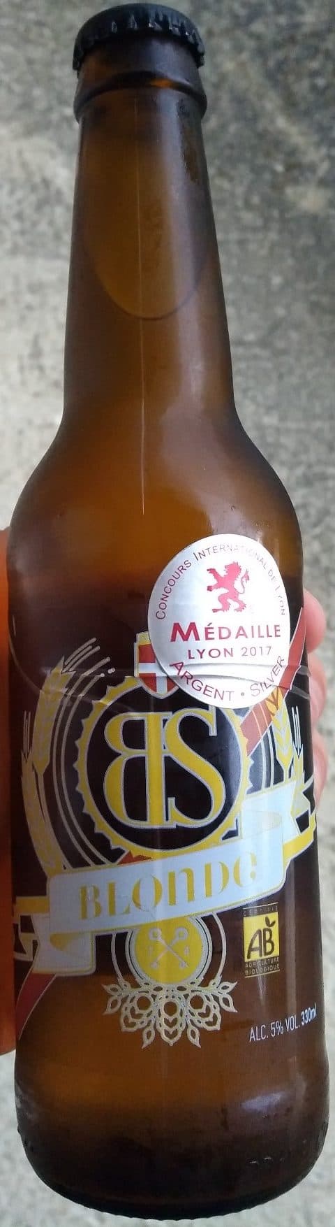 BS Bière Blonde packshot