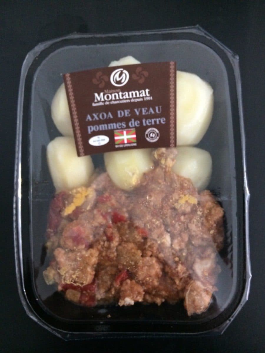 Montamat Axoa de veau et pomme de terre packshot