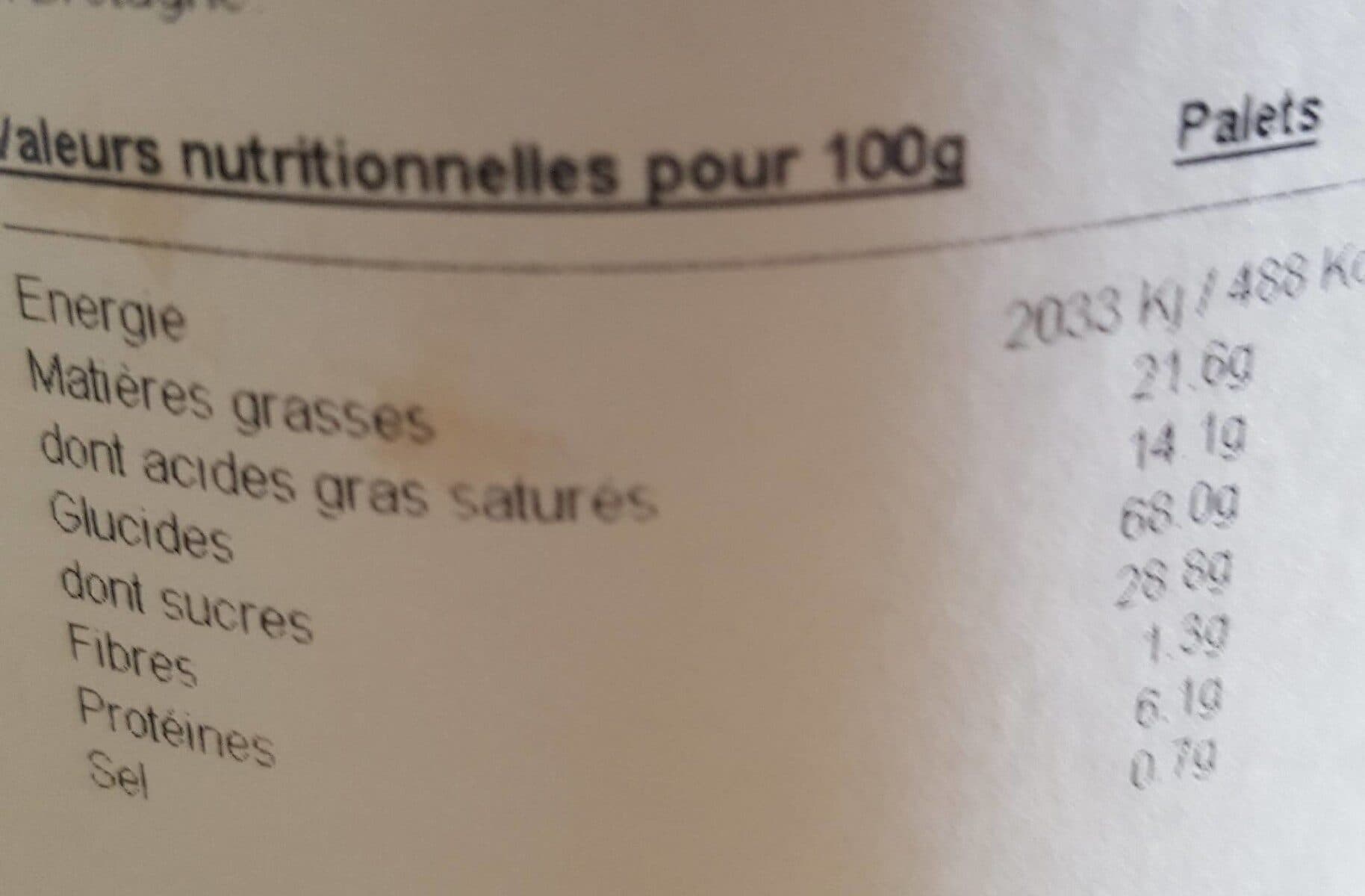 Les Delices De Josephine Palets bretons packshot