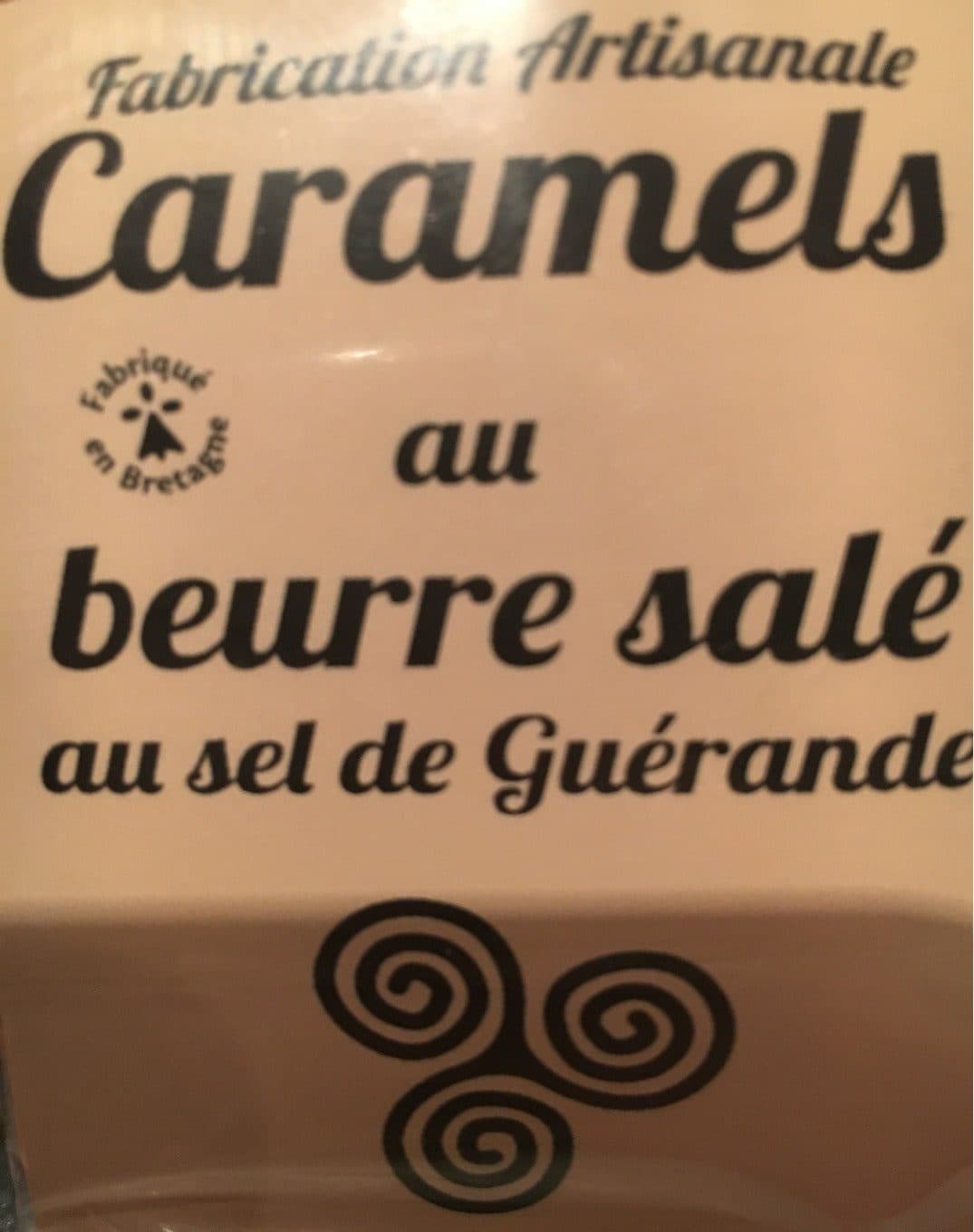 Fabrication Artisanale Caramels au beurre salé au sel de Guérande packshot