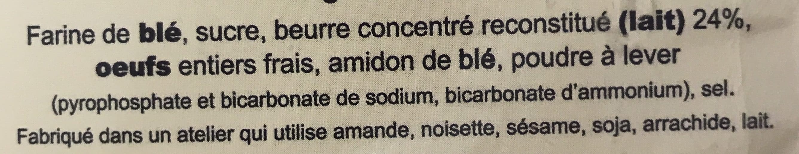 Les Délices de Joséphine Palets bretons pur beurre packshot