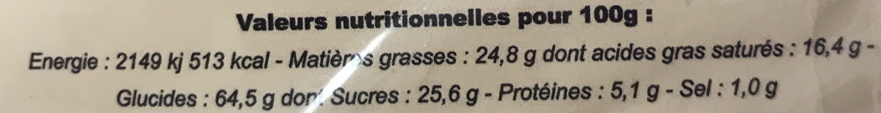Les Délices de Joséphine Palets bretons pur beurre packshot