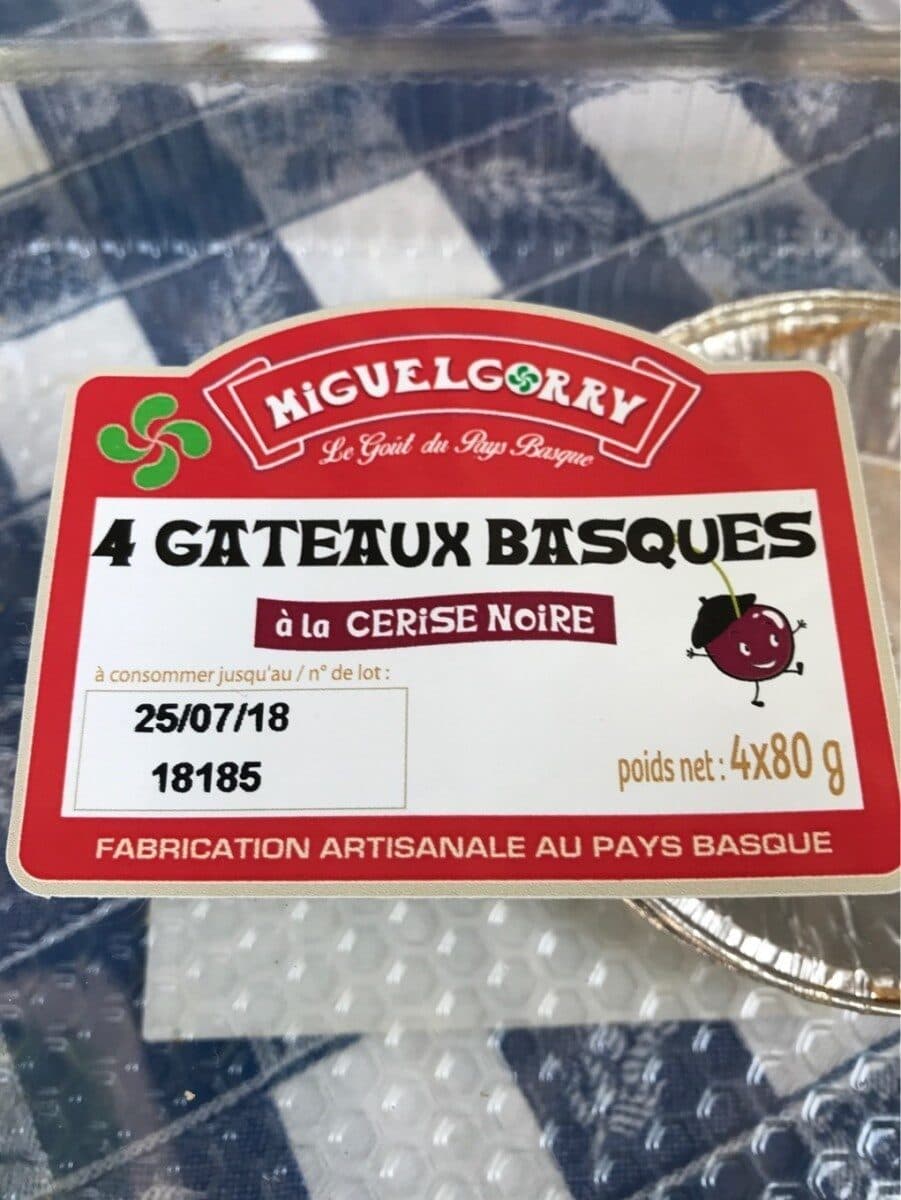Miguelgorry Gâteau a La Cerise Noire packshot