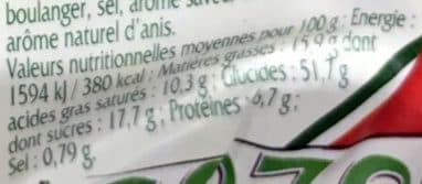 Gozoki Pastis landais packshot