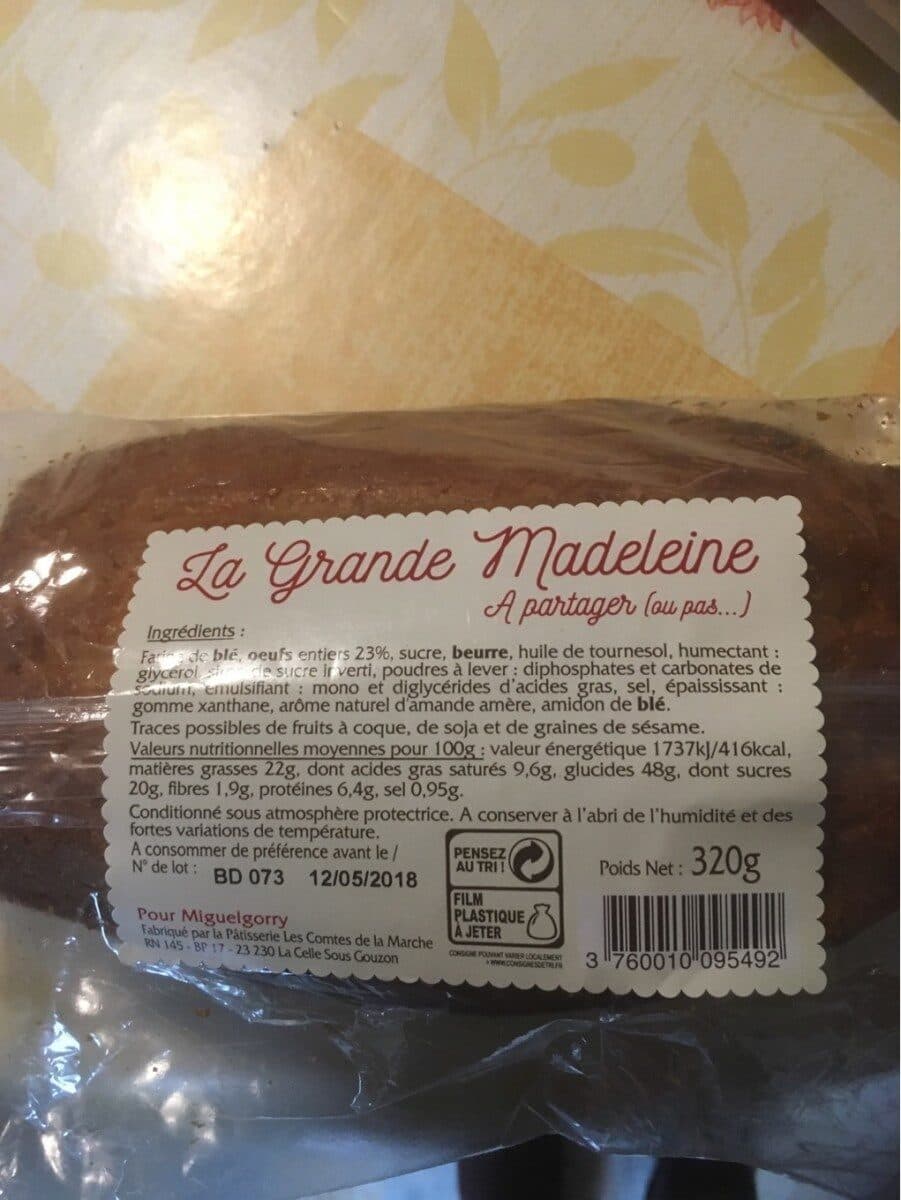 La grande Madeleine La grande madeleine packshot