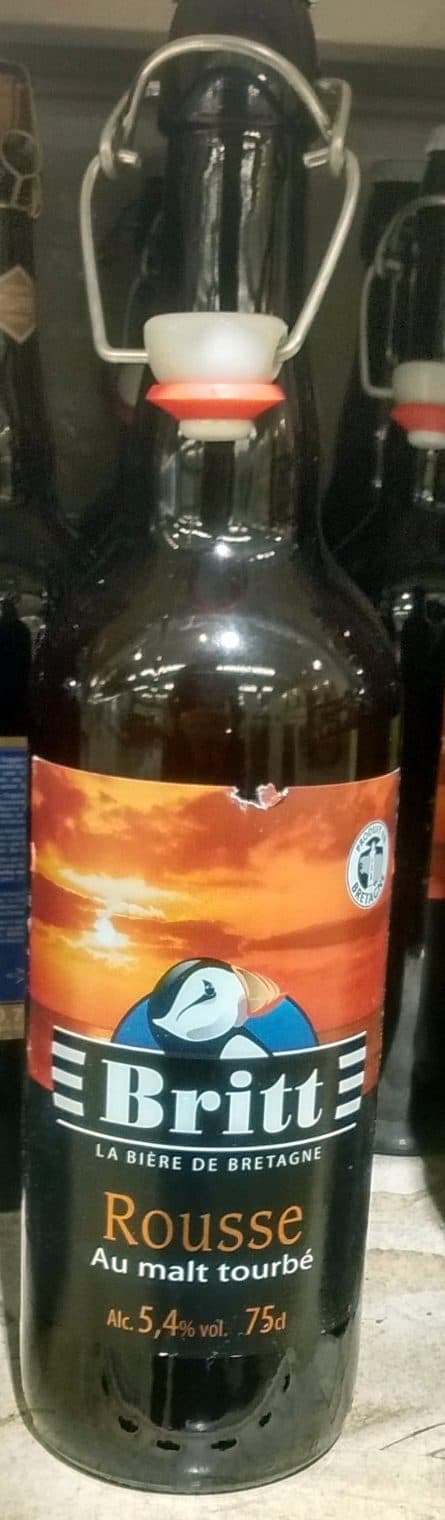 Britt Rousse au Malt Tourbé packshot