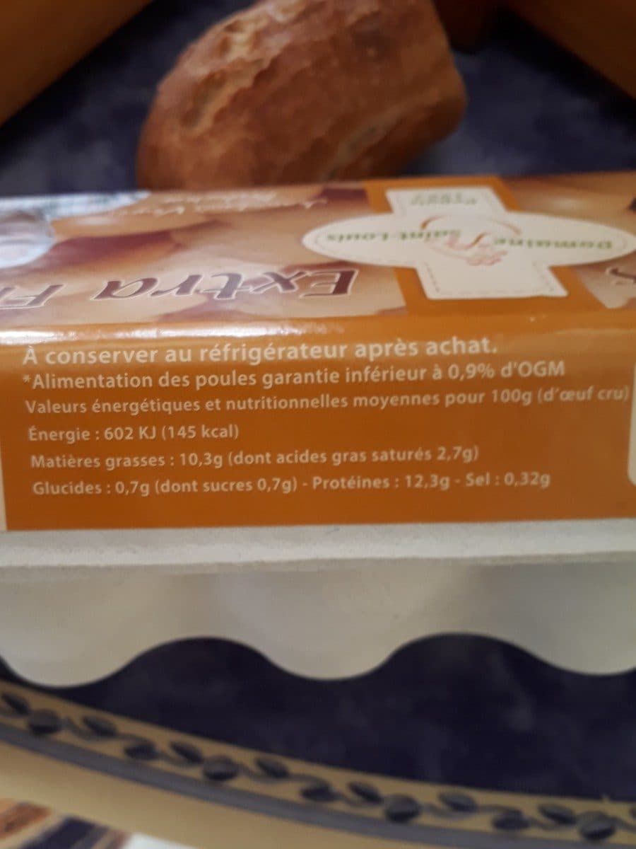 Domaine Saint-Louis 12 oeufs frais packshot