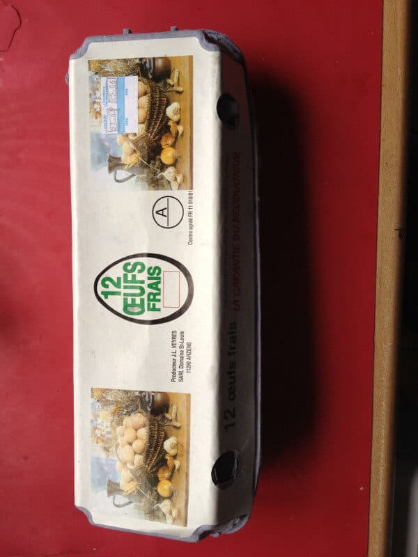 Open Food Facts Domaine st louis, oeufs frais gros x12, 12 oeufs packshot