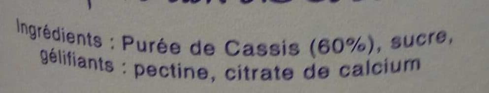 Les Confituriers du Vieux Chérier Confiture de cassis packshot