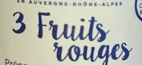 Les Confituriers du Vieux Chérier 3 fruits rouges packshot