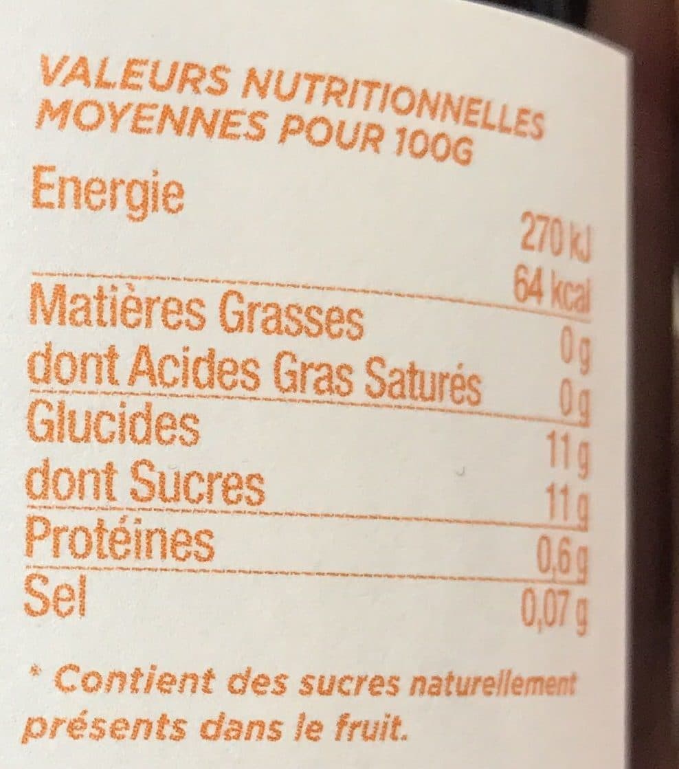 Les Confituriers du Vieux Chérier Préparation de Myrtilles packshot