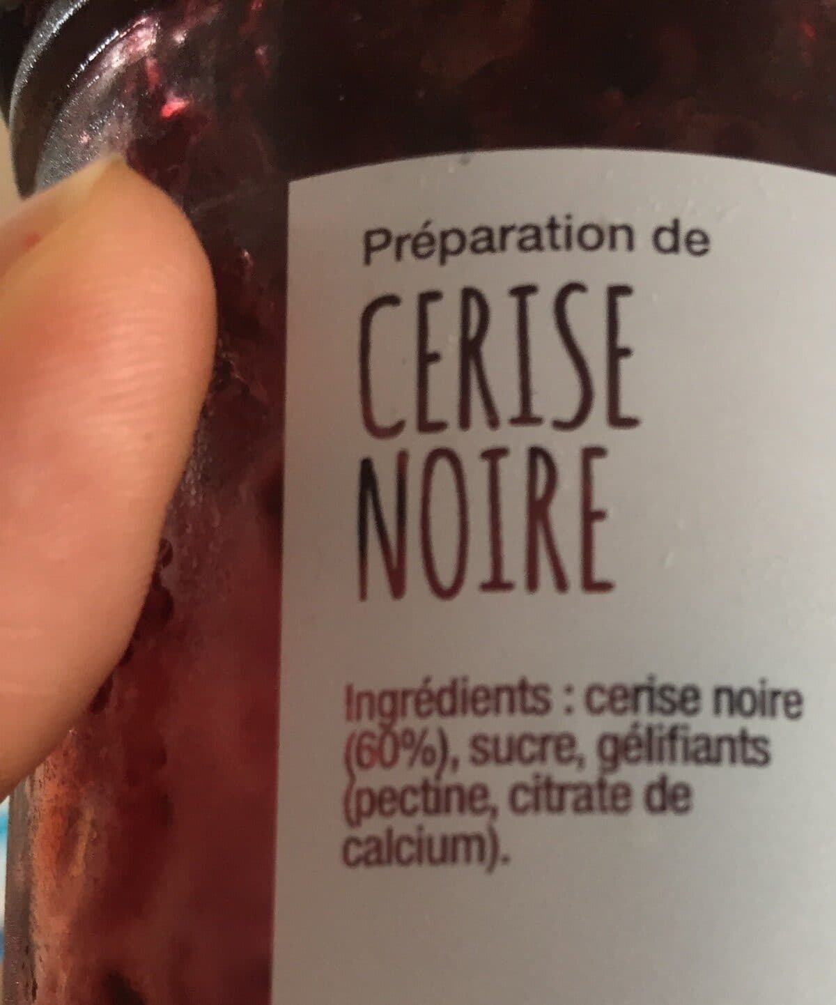 Place des Tartines Cerise noire packshot