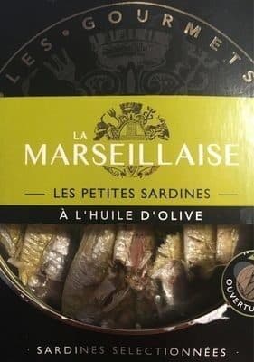La Marseillaise Les Petites Sardines à l'Huile d'Olive packshot