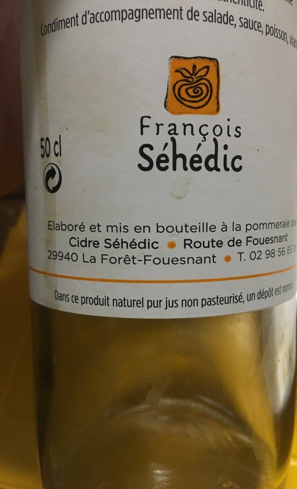 François Séhédic Vinaigre de cidre packshot