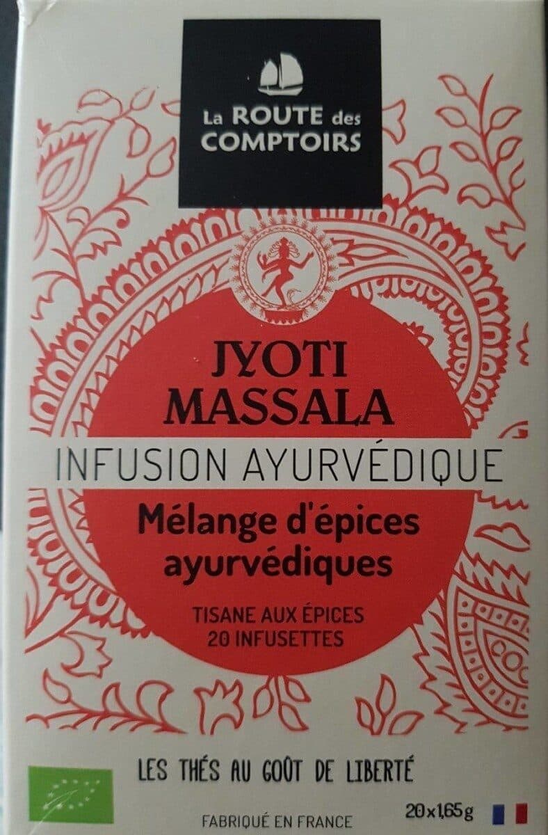 La Route des Comptoirs Infusion ayurvédique packshot