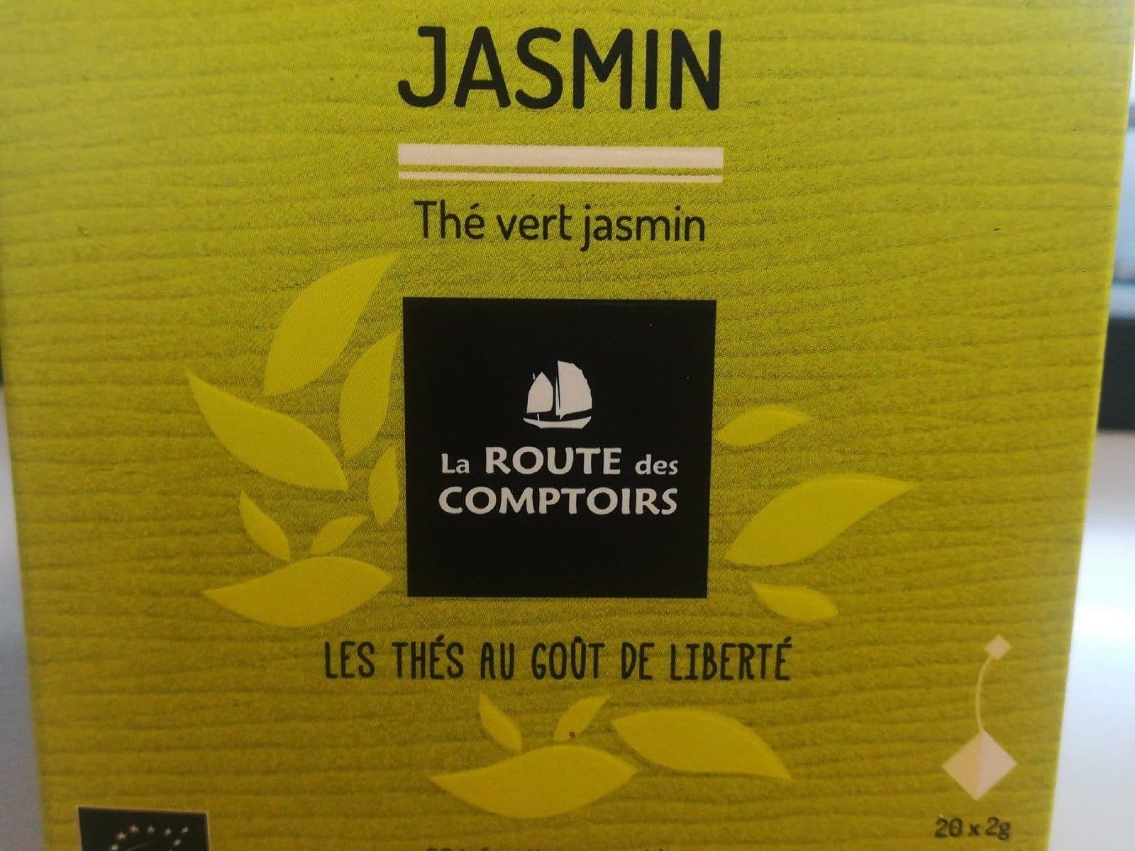 La Route des Comptoirs Thé Vert au Jasmin packshot