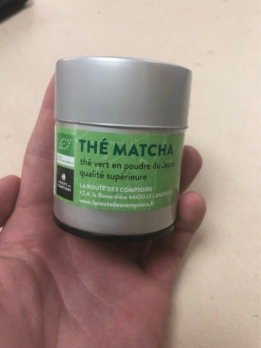 La Route des Comptoirs The matcha packshot