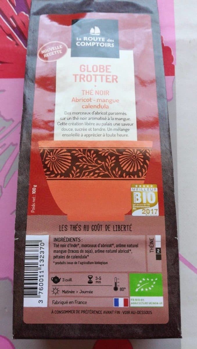 La Route des Comptoirs Thé noir abricot mangue calendula packshot