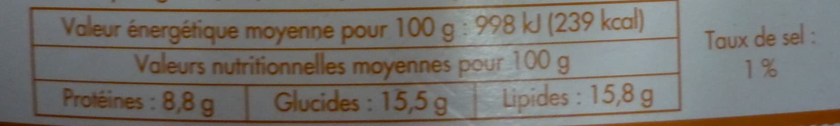 Toupargel 10 crêpes gourmandes tartiflette packshot