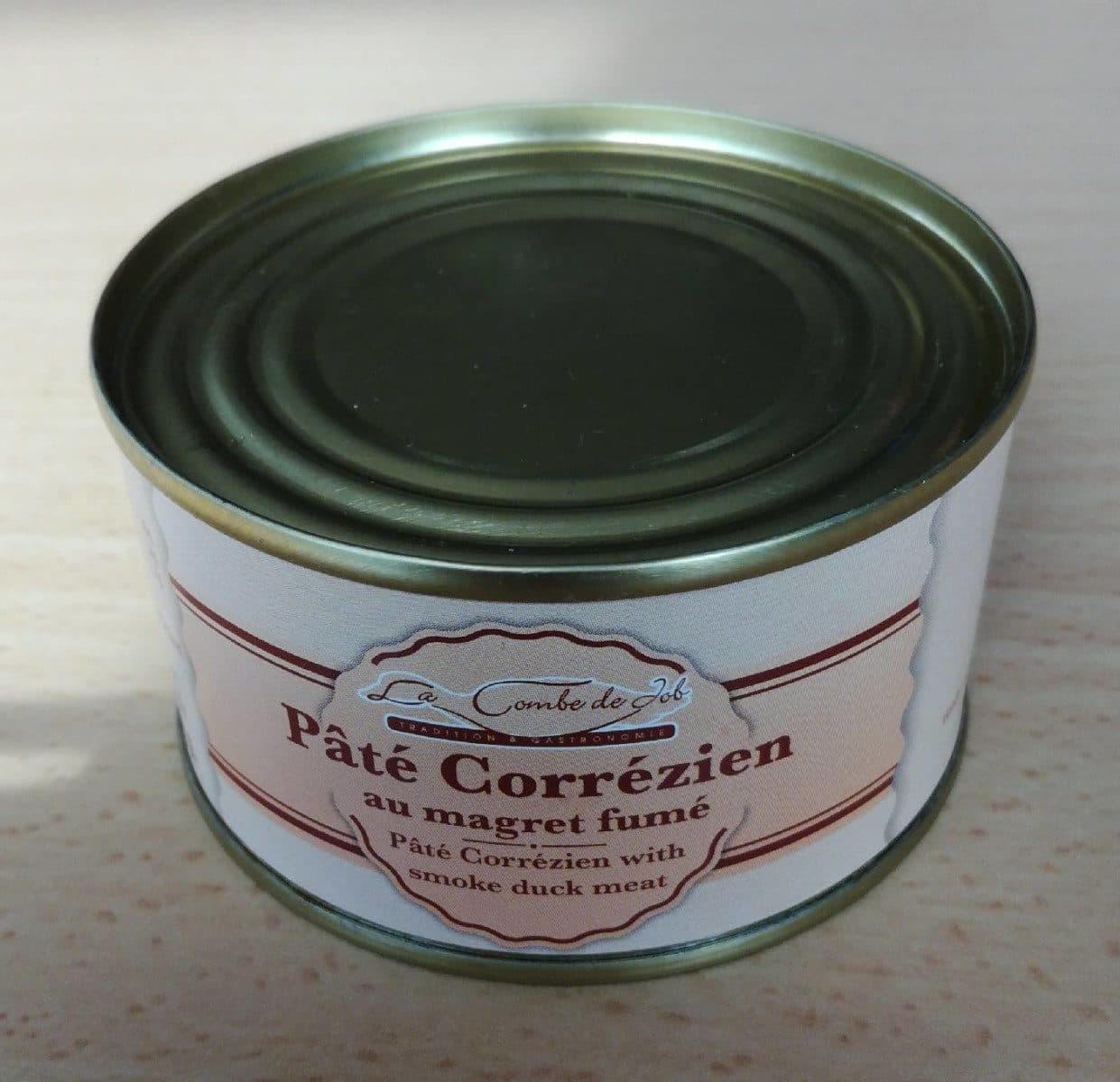 La Combe de Job Pâté corrézien au magret fumé packshot