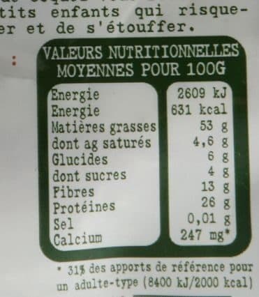 Brut De Coques Amandes grillées sans sel ajouté packshot