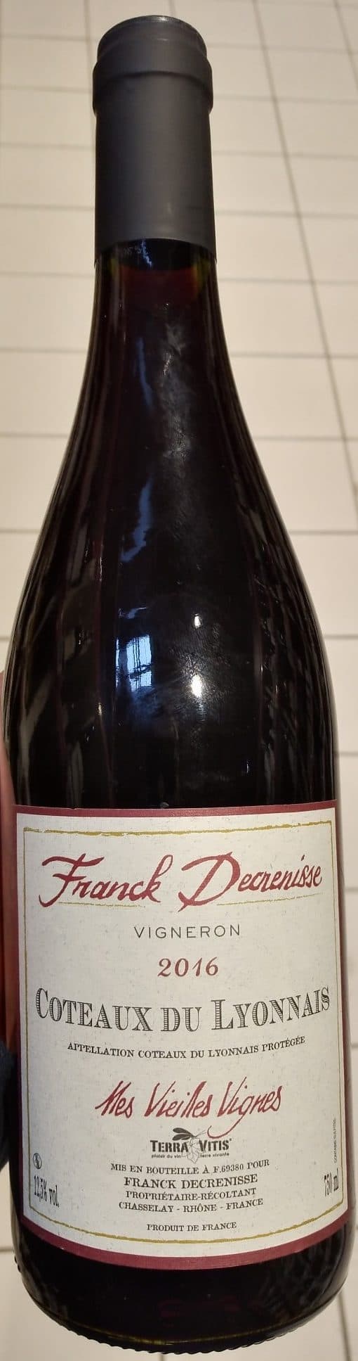 Franck Decrenisse Vieilles Vignes packshot