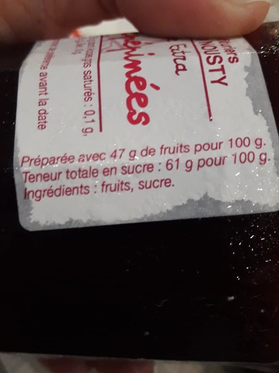 Open Food Facts Confiture packshot